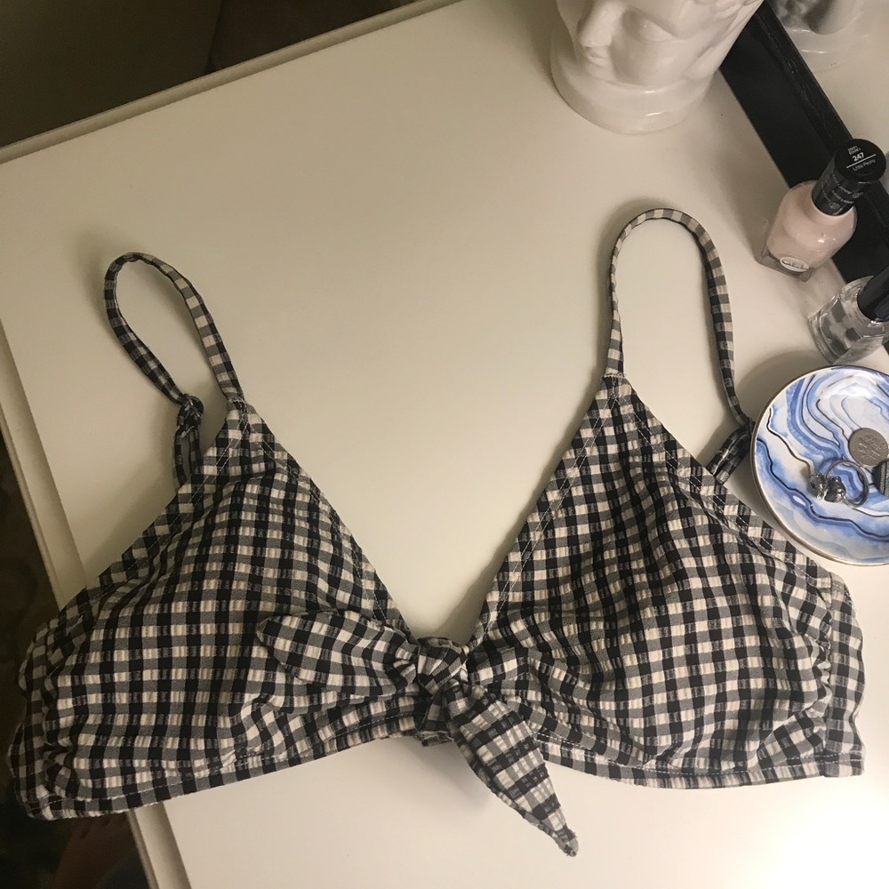 Plaid vintage looking swimsuit